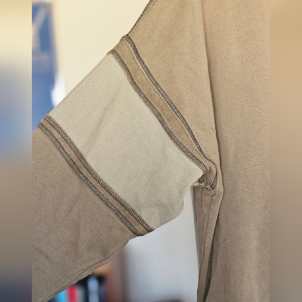 Anthropologie Daily Practice Boxy Pullover Sweatshirt Hoodie - Picture 2 of 8